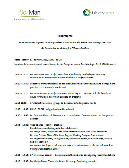 soilman programm ws 2018 preview